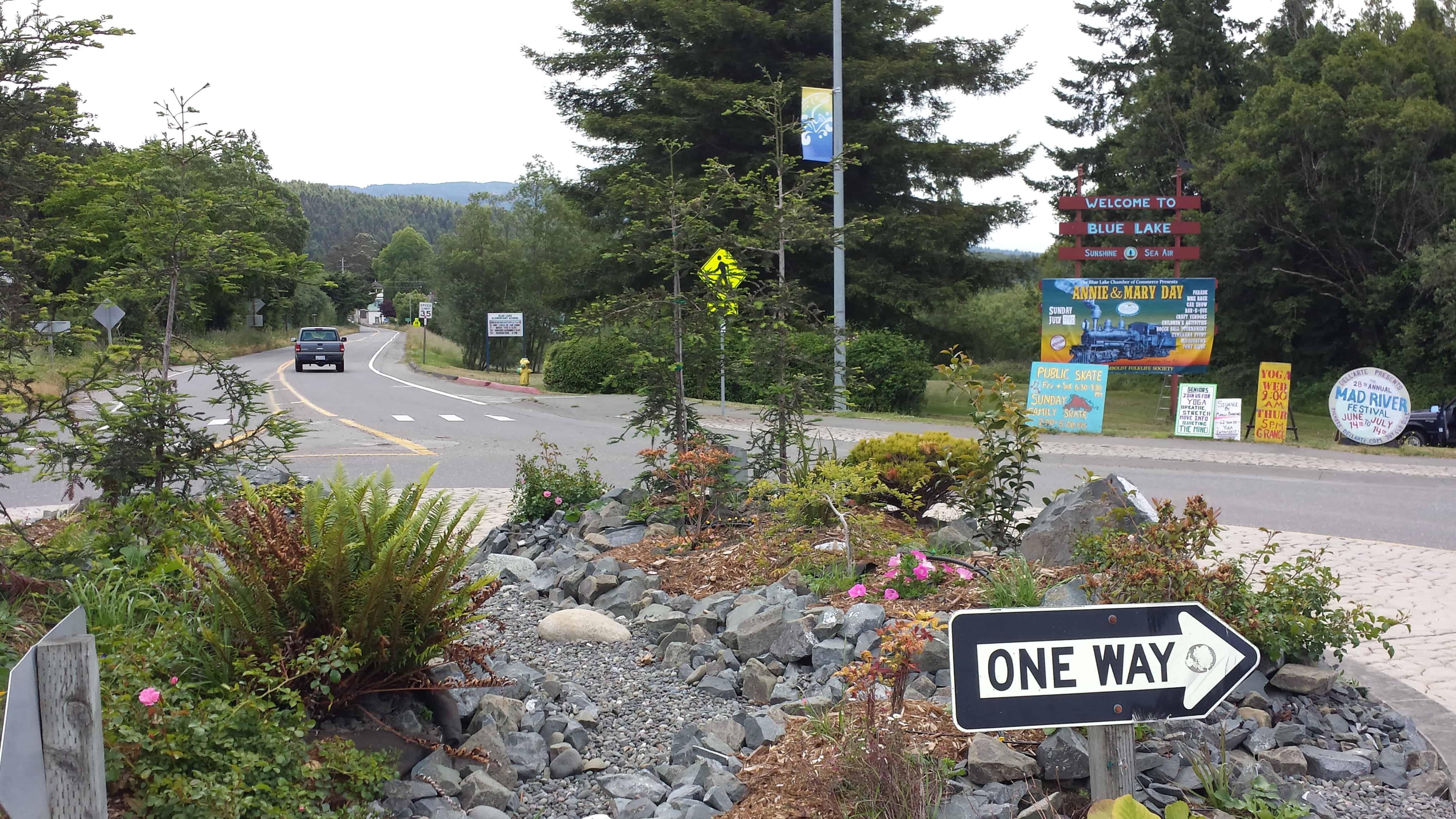 Blue Lake Roundabout SpruceUp! Blue Lake Chamber of Commerce