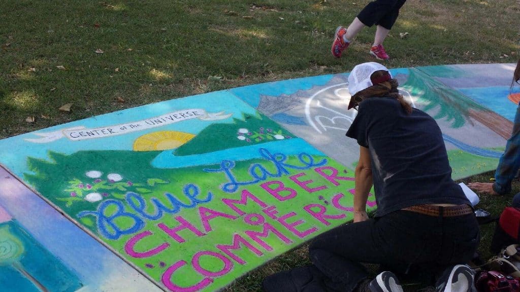 Pastels in the Park Blue Lake Chamber of Commerce